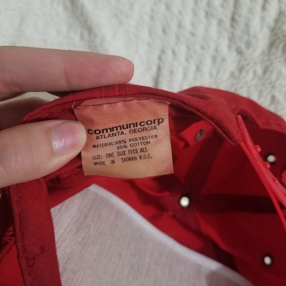 RARE Vintage Communicorp Coca Cola Snapback Hat - Picture 5 of 6